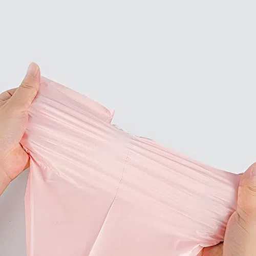 Plastikowe samoprzylepne torby pocztowe, Self Seal Mailer Envelopes Pink Multiple Sizes 100 Pcs(17x30)