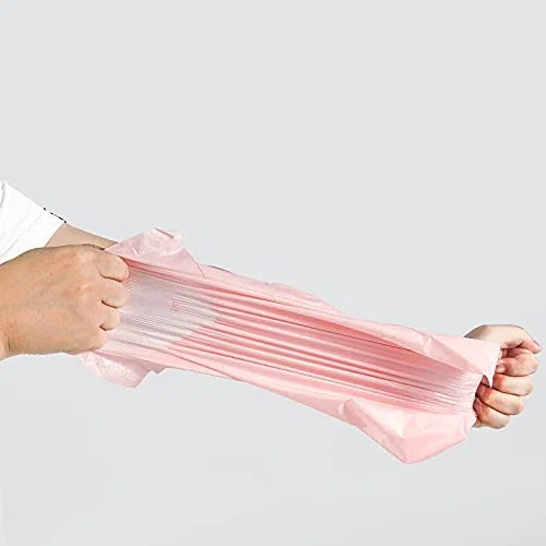 Plastikowe samoprzylepne torby pocztowe, Self Seal Mailer Envelopes Pink Multiple Sizes 100 Pcs(17x30)